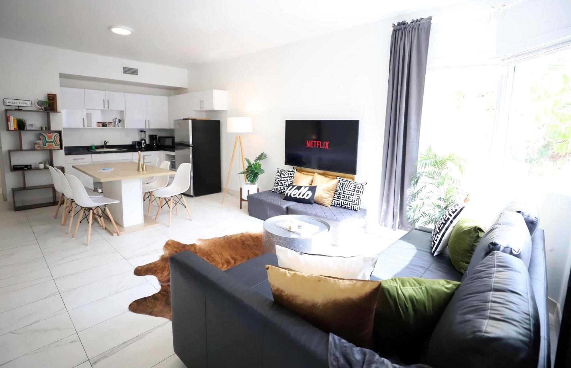 3 Bedroom 3 Bathroom Miami Beach Apartment With Free Parking Экстерьер фото